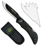 Outdoor Edge RAZOR-PRO BLACK W/6 BLADES