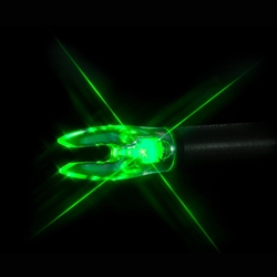 Nockturnal UNIVERSAL SIZE GREEN LIGHTED NOCK