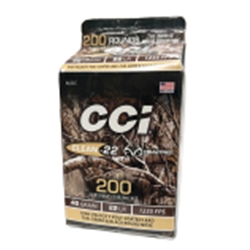 CCI CLEAN 22 REALTREE 22LR 40GR HV 200RD POUR PACK