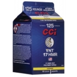 CCI 17 HMR 17GR VNT TIPPER 125 RD/CARTON