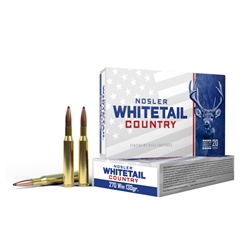 Nosler WHITETAIL COUNTRY 270 WIN 130GR SBSP